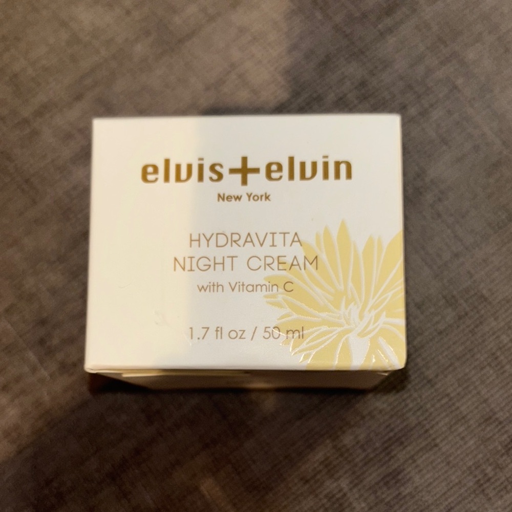 Elvis and Elvin Hydravita Night Cream - White